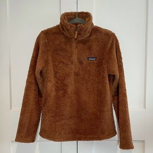 NWT Patagonia Los Gatos 1/4-Zip Size M Beech Brown